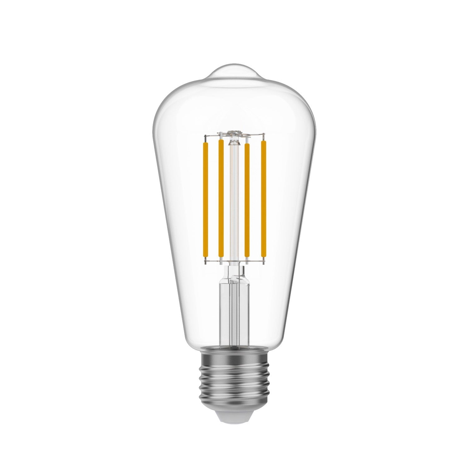 Lâmpada LED Edison Transparente ST64 7W 806Lm E27 2700K Regulável - T02
