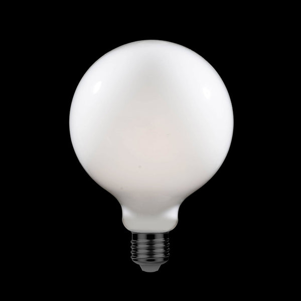 LED Milky Globe Light Bulb G125 4W 470Lm E27 2700K - M05