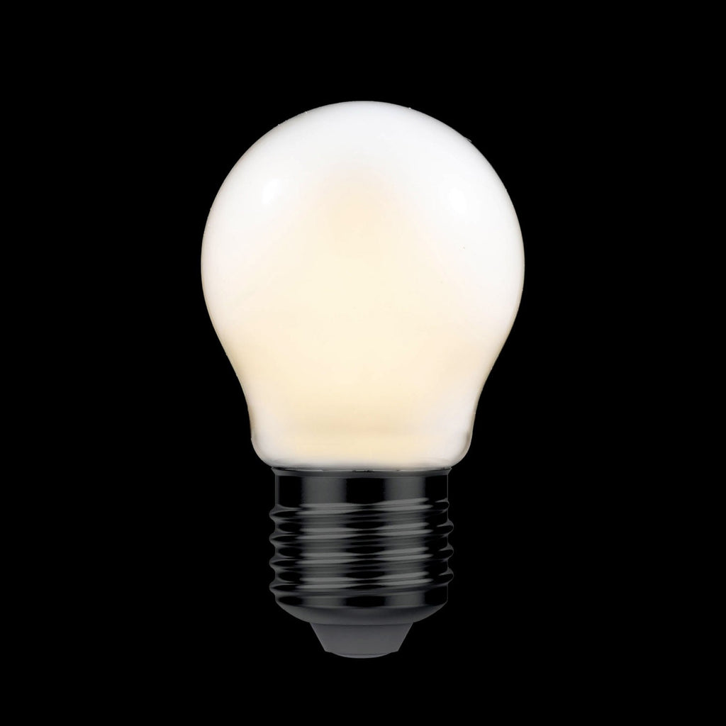 Lâmpada Mini Globo Branco Leitoso LED G45 4W 470Lm E27 2700K - M01