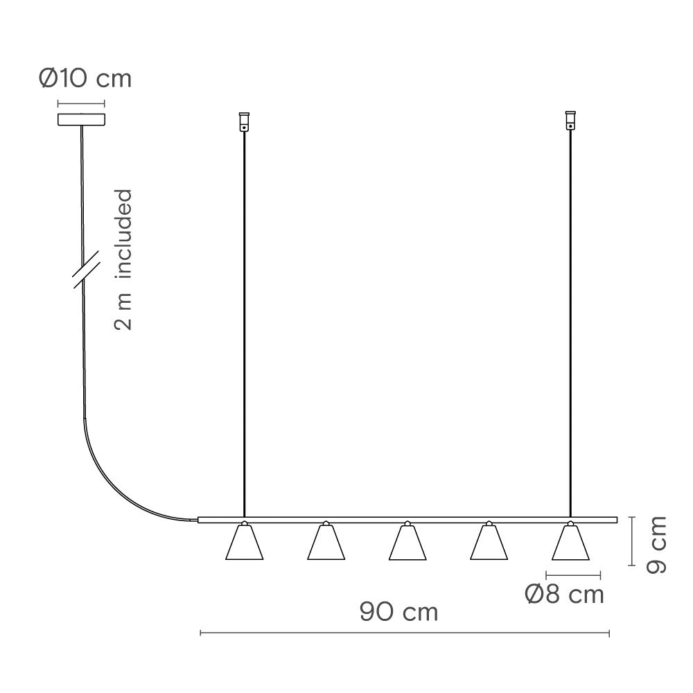 Rimini Pendant Chandelier