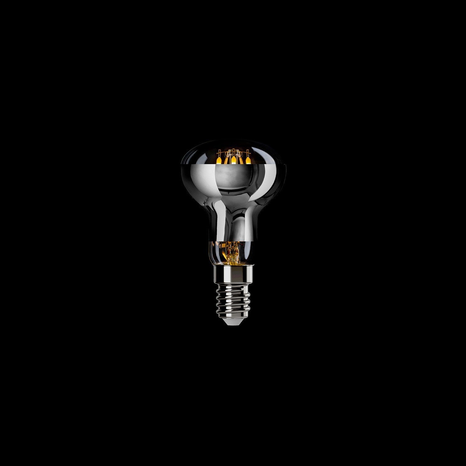 Lâmpada LED Silver Mirror R50 4W 470Lm E14 2700K Dimmerabile - A06