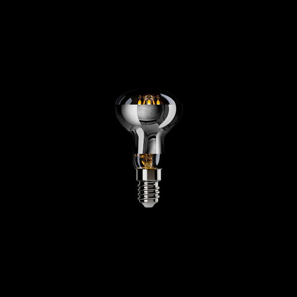 Lâmpada LED Silver Mirror R50 4W 470Lm E14 2700K Dimmerabile - A06