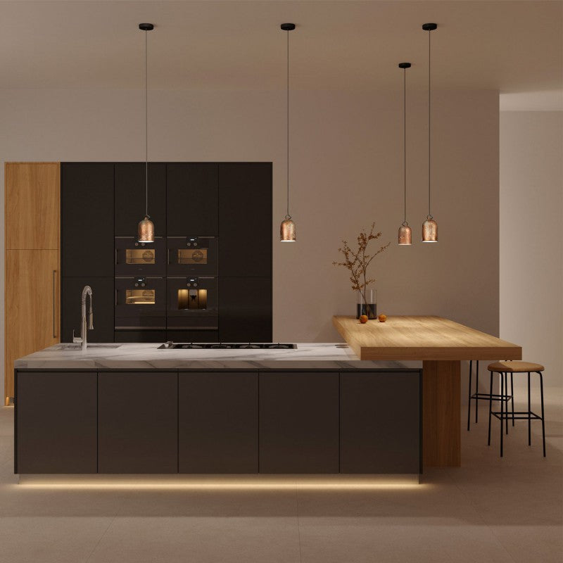 Abajur de cerâmica Mini Bell XS para suspensão - Fabricado na Itália