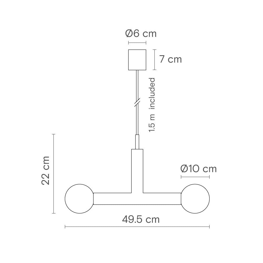 Rigoberta Trio Pendant