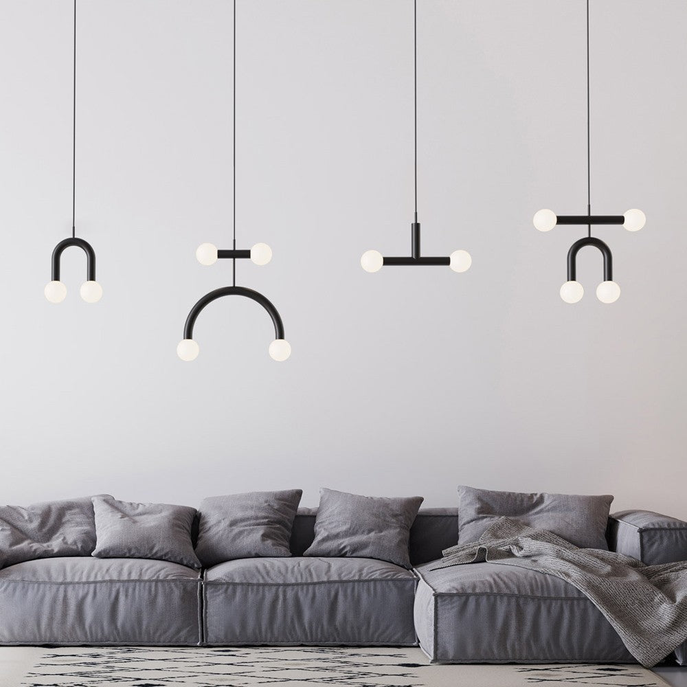 Rigoberta Duo Super Curved Pendant