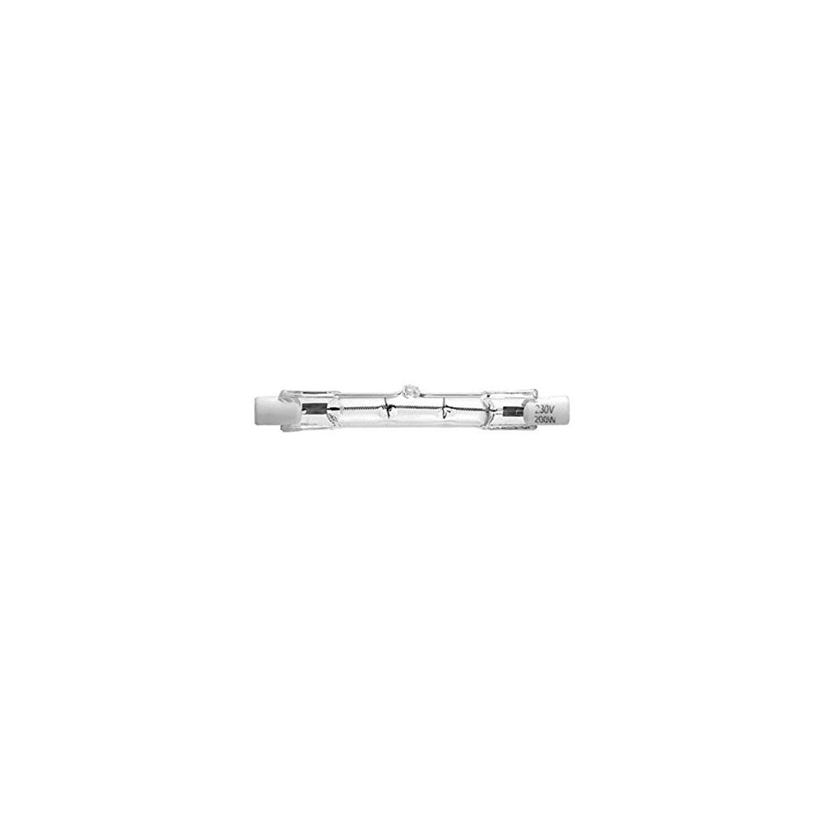 Lâmpada halógena linear R7S 200W