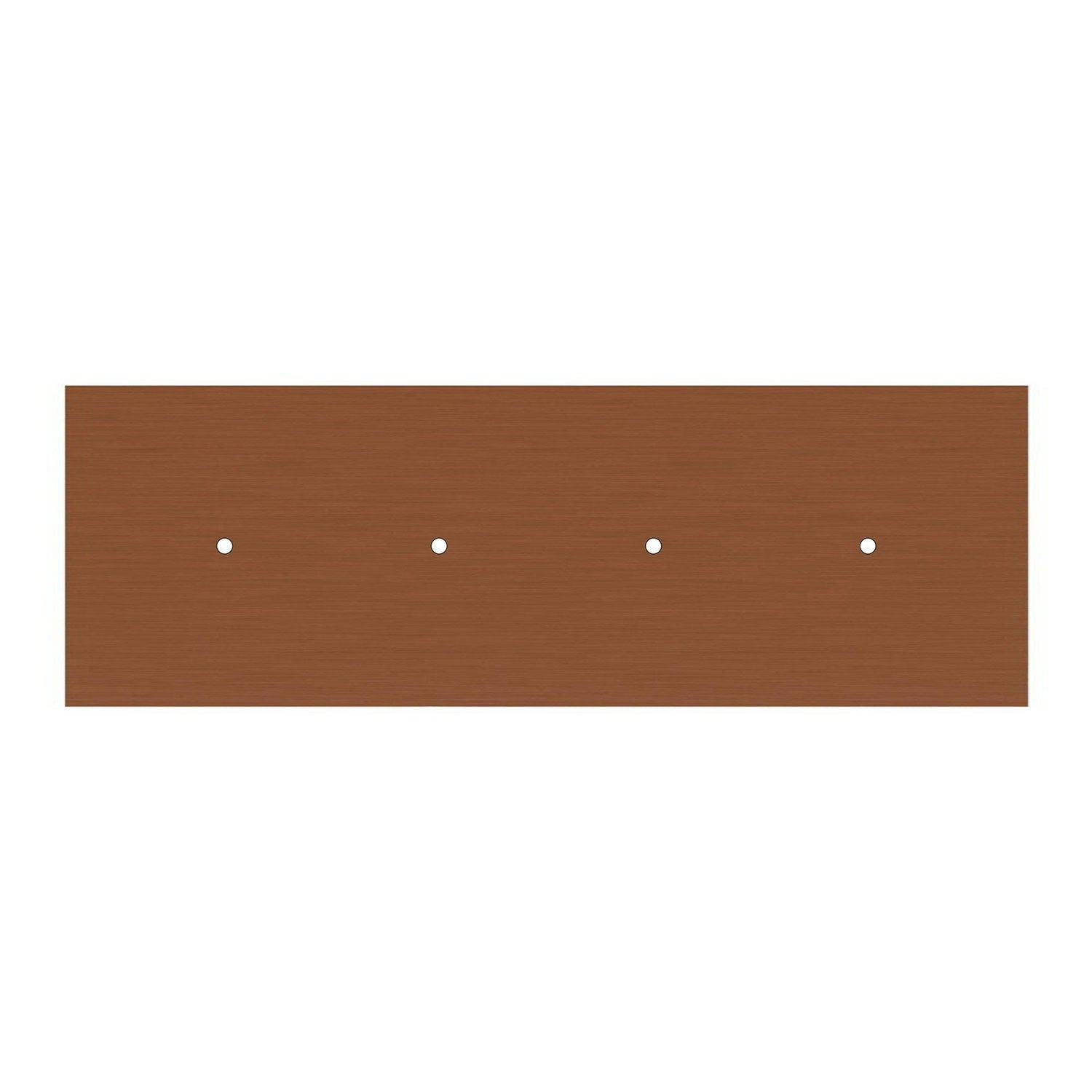 Kit de rosácea de teto retangular Rose-One XXL em linha de 4 furos, 675 x 225 mm