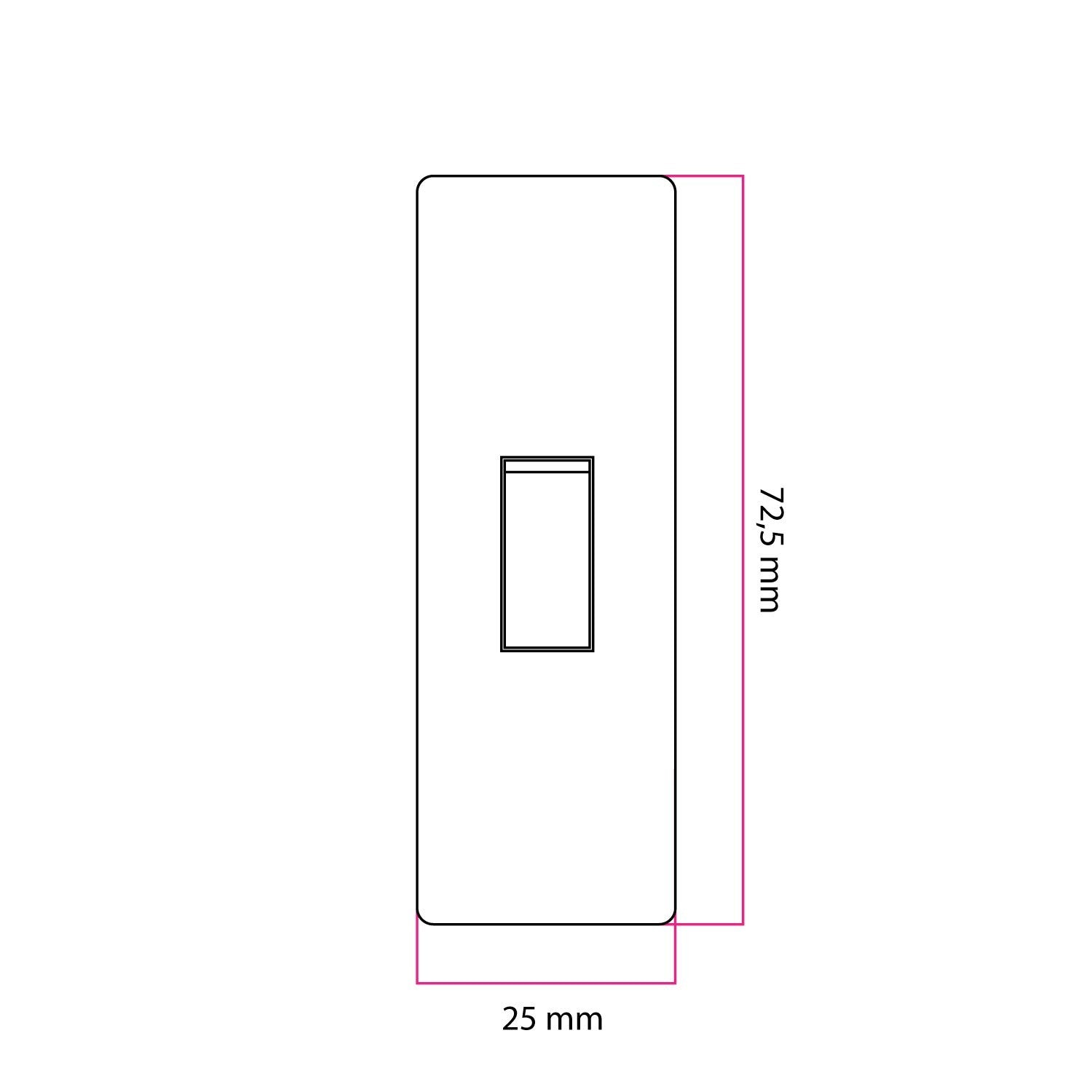 Interruptor cilíndrica monopolar reutilizável com terminal de aterramento