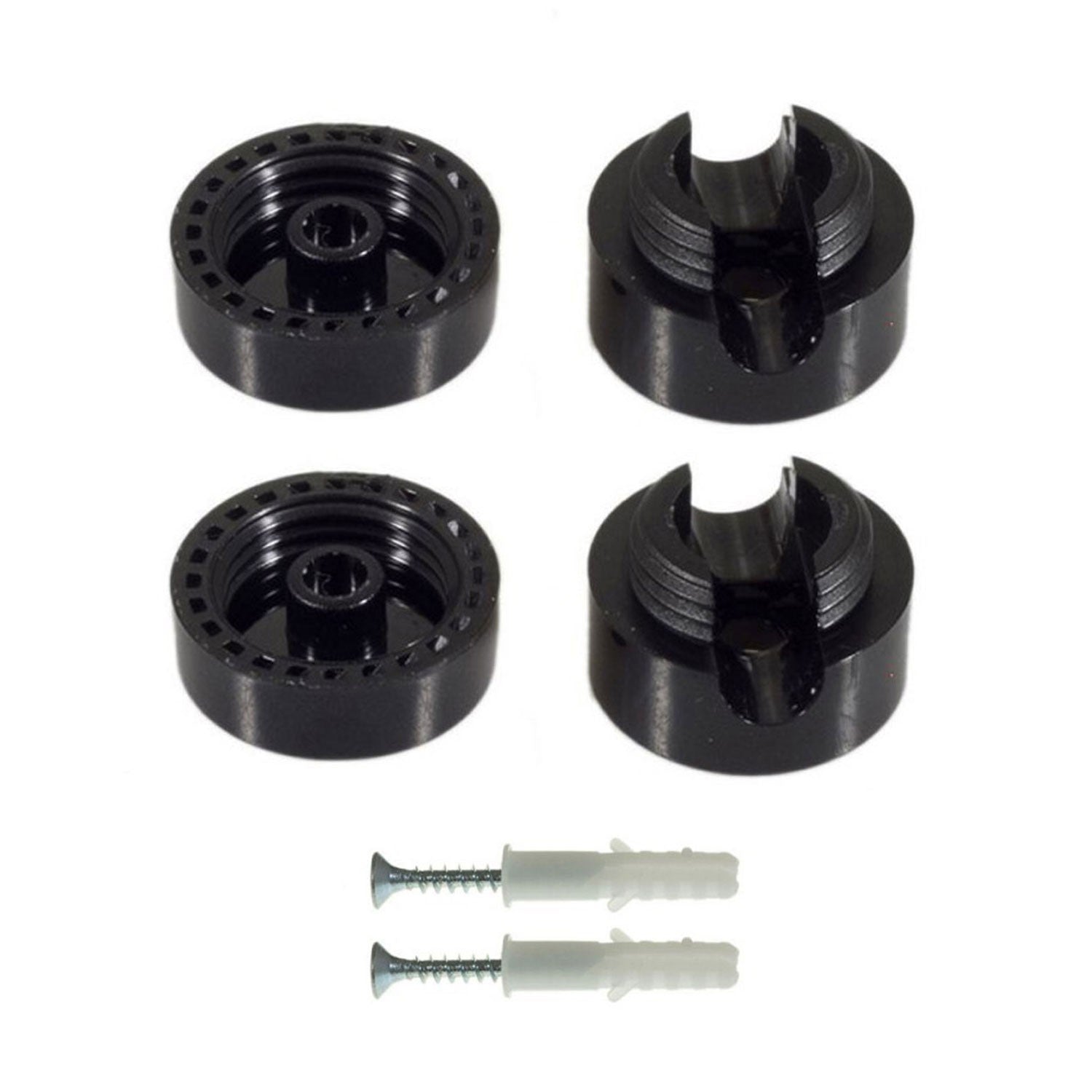 Guia Universal de Montagem na Parede para Cabos de Tecido de Grande Secção 3x1 e 3x1,5 e para Sistema EIVA - 2 peças