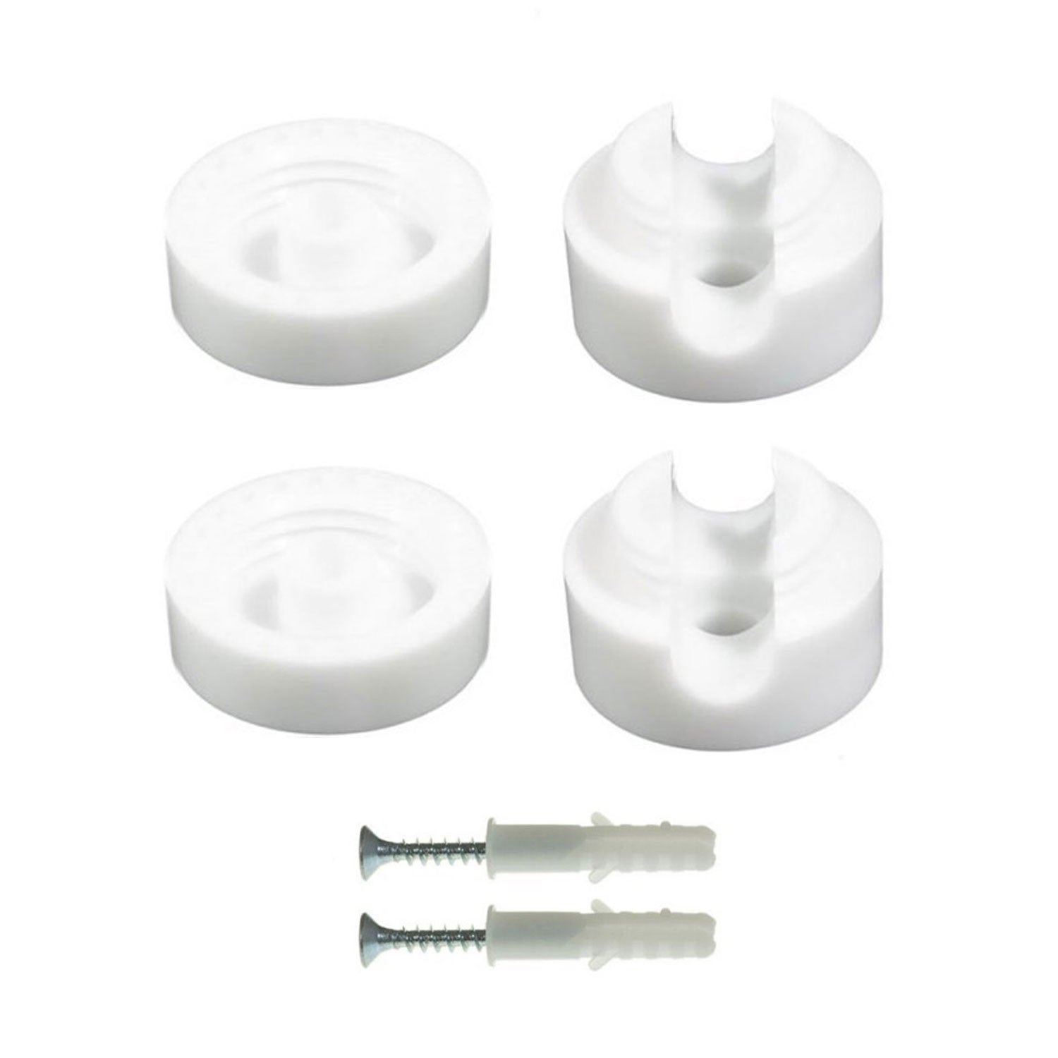 Guia Universal de Montagem na Parede para Cabos de Tecido de Grande Secção 3x1 e 3x1,5 e para Sistema EIVA - 2 peças