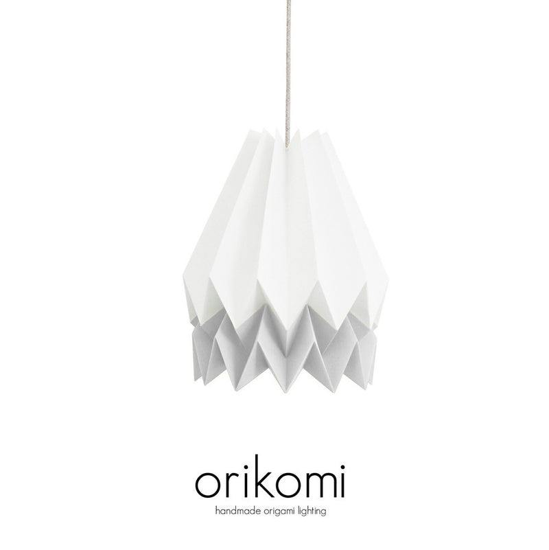 ORIKOMI Stripe Branco-candeeiros-Light & Store-Branco e Cizento Claro-Light & Store