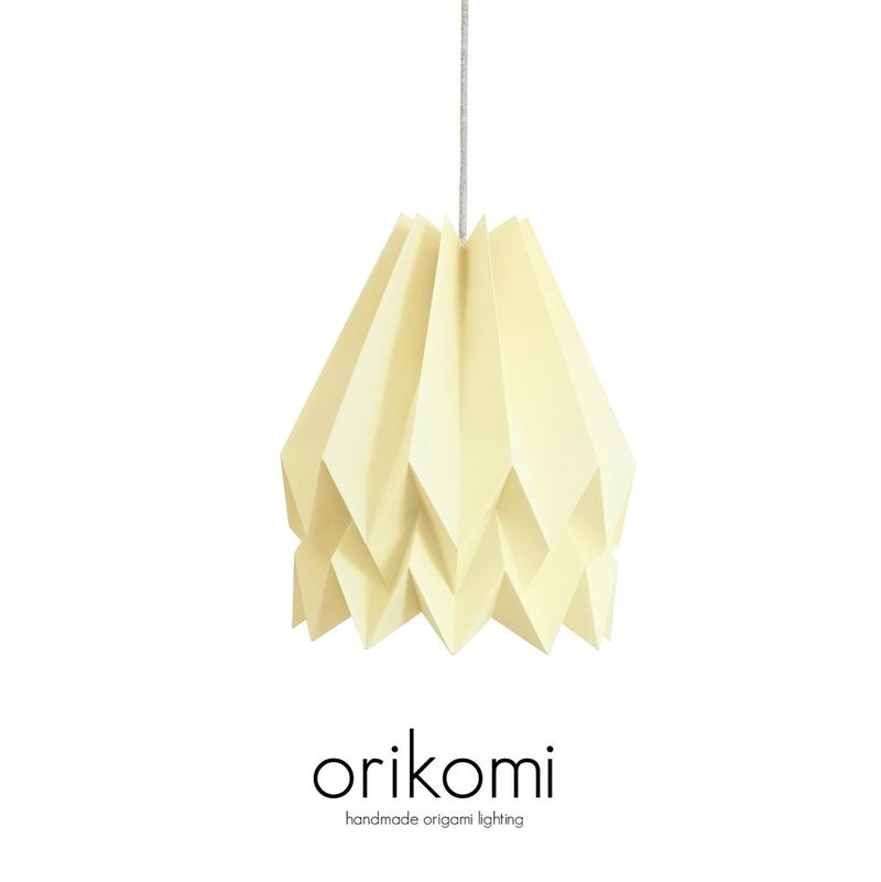 ORIKOMI Plain-candeeiros-Light & Store-Amarelo Pálido-Light & Store