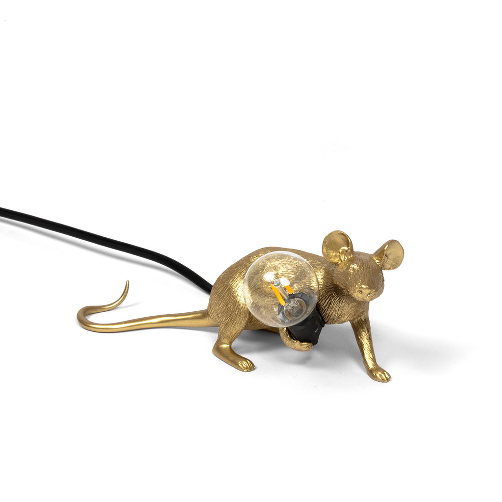 Mouse Lamp Lop Gold