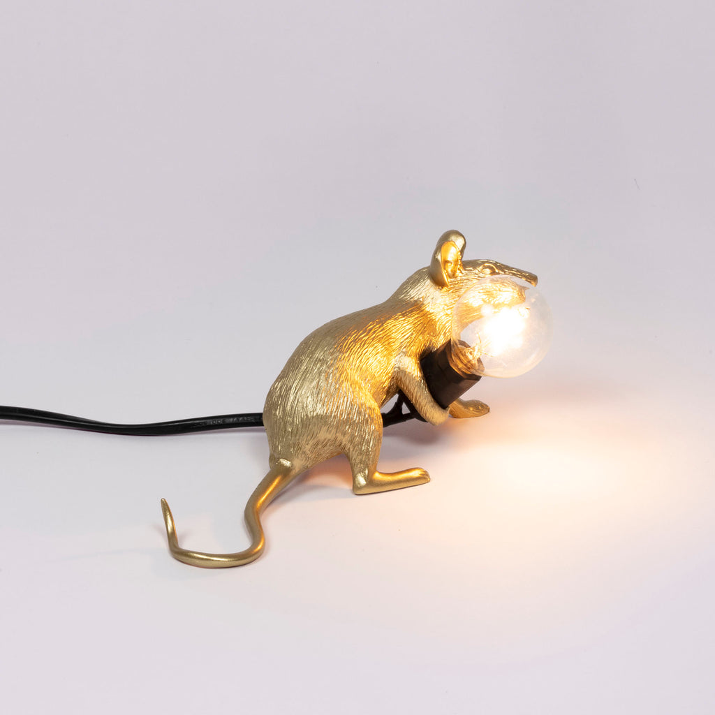 Mouse Lamp Lop Gold