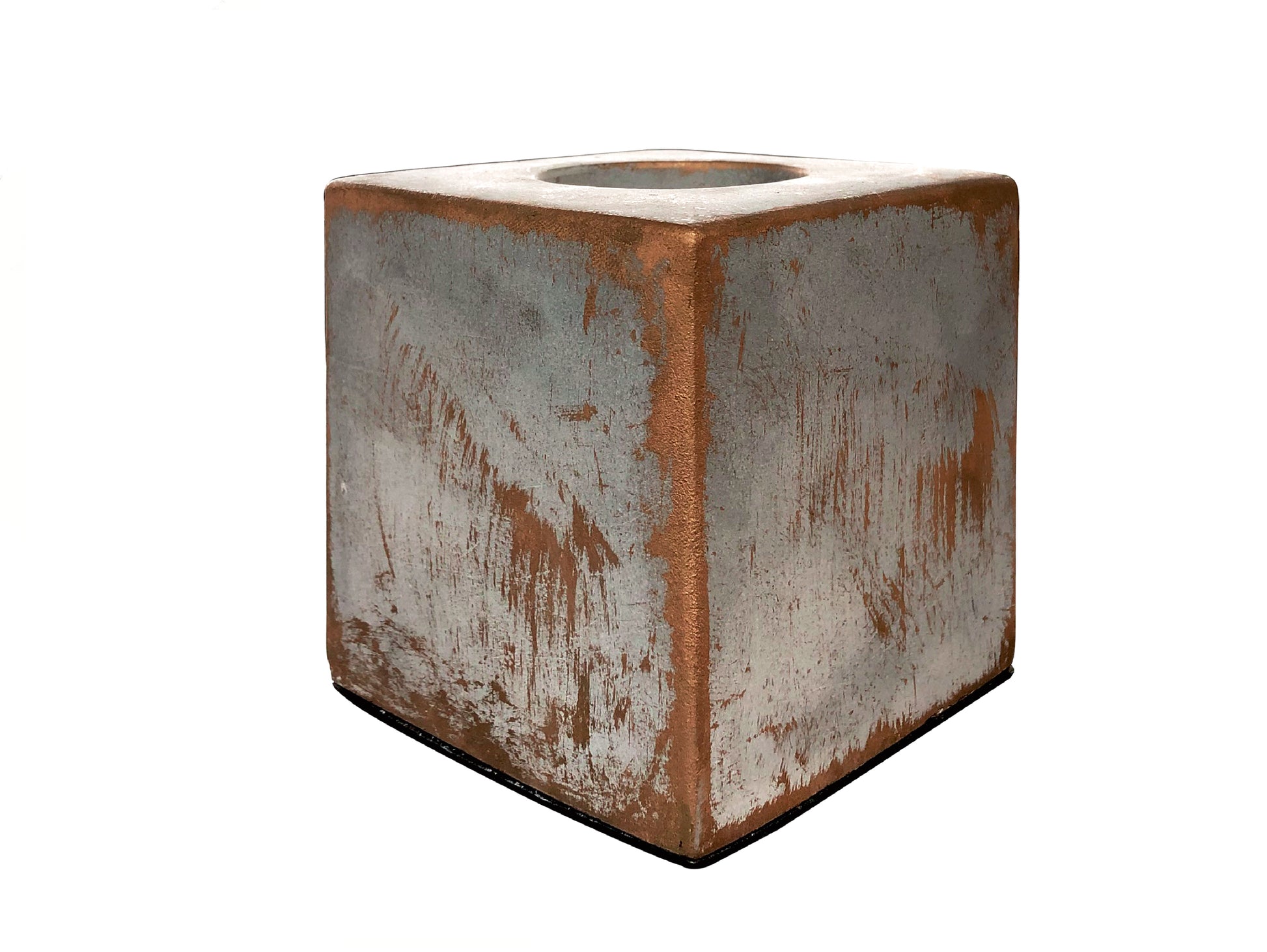 BASE CUBO CIMENTO CASTANHO
