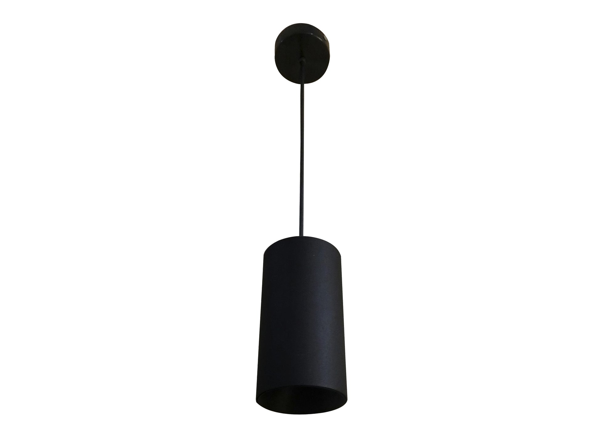 Candeeiro Tubular LED Suspenso 45º - ø 8 x 15 cm