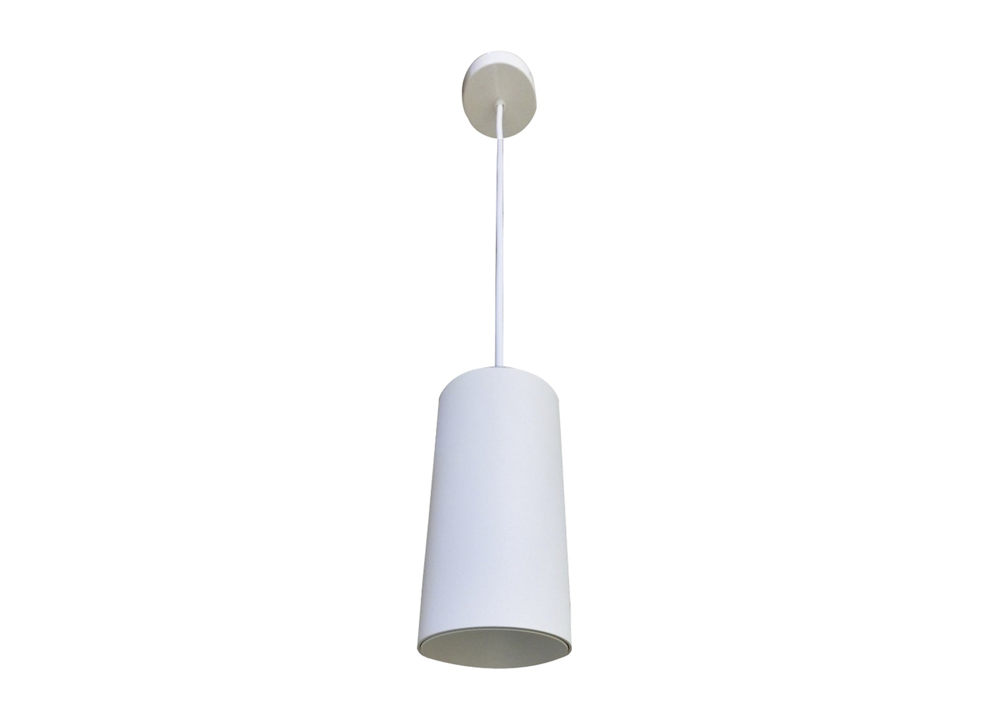 Candeeiro Tubular LED Suspenso 45º - ø 8 x 15 cm