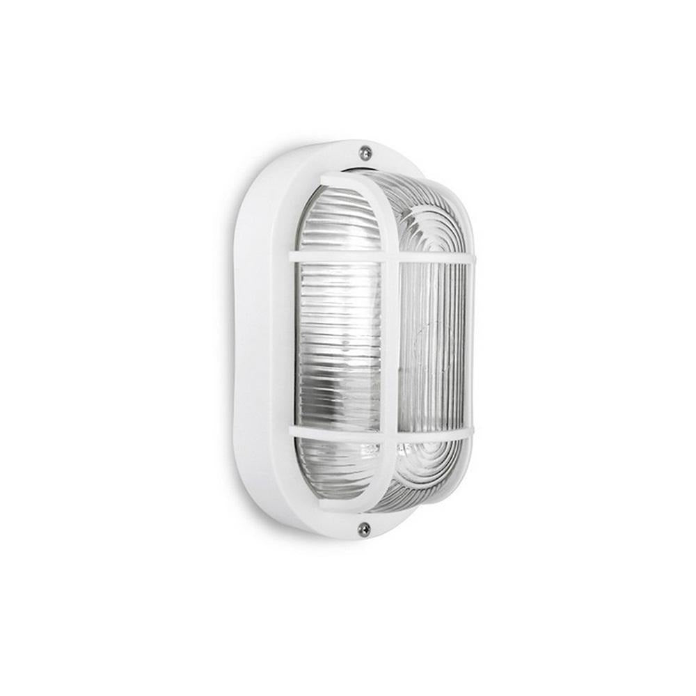 APLIQUE OLHO DE BOI IP54 OVAL BRANCO 1XE27-candeeiros-Light & Store-Light & Store