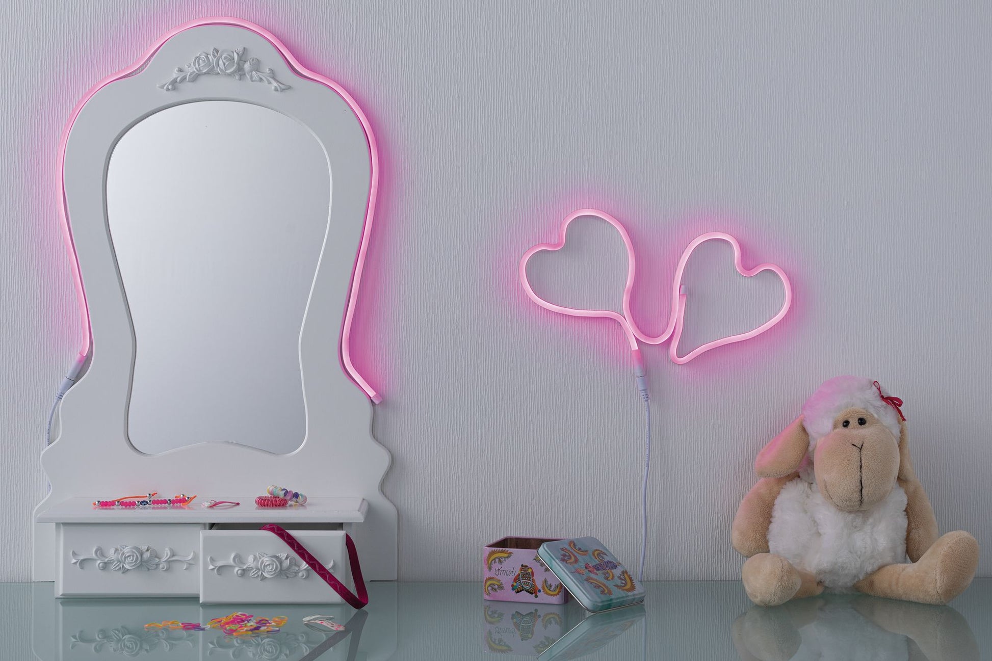 Neon Colorflex Rosa (1m)