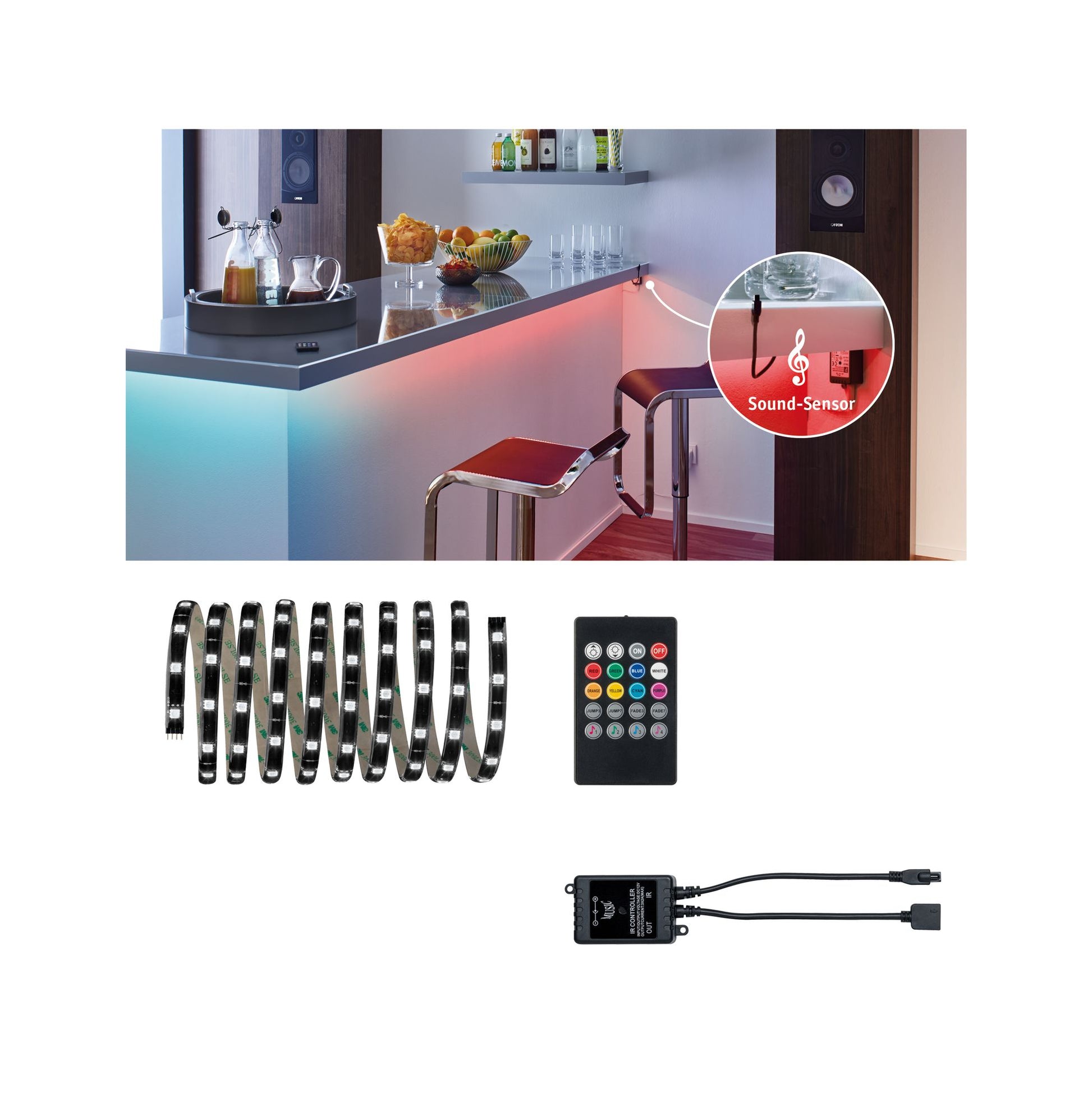 YourLED Luz e Som - RGB 3m