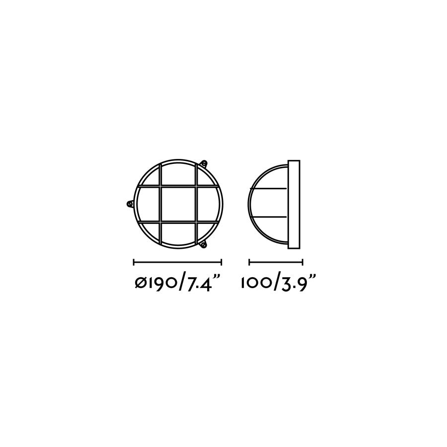 NORAY aplique latão-Candeeiros-Light & Store-Light & Store