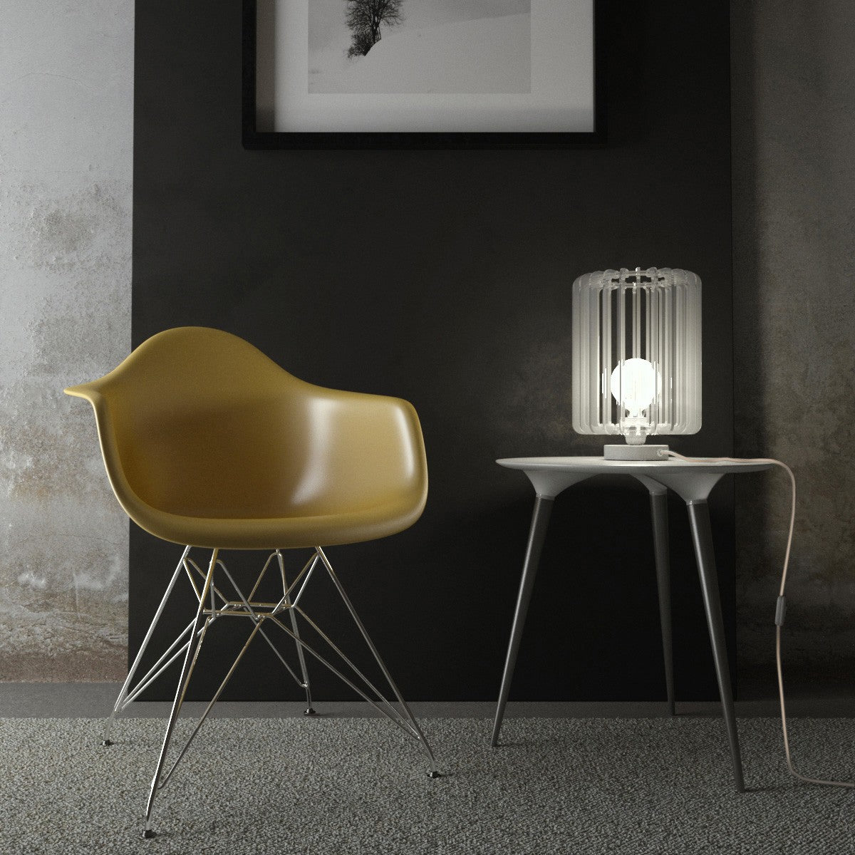 Posaluce Metal for lampshade our metal table lamp complete with fabric cable switch and 2-pin plug