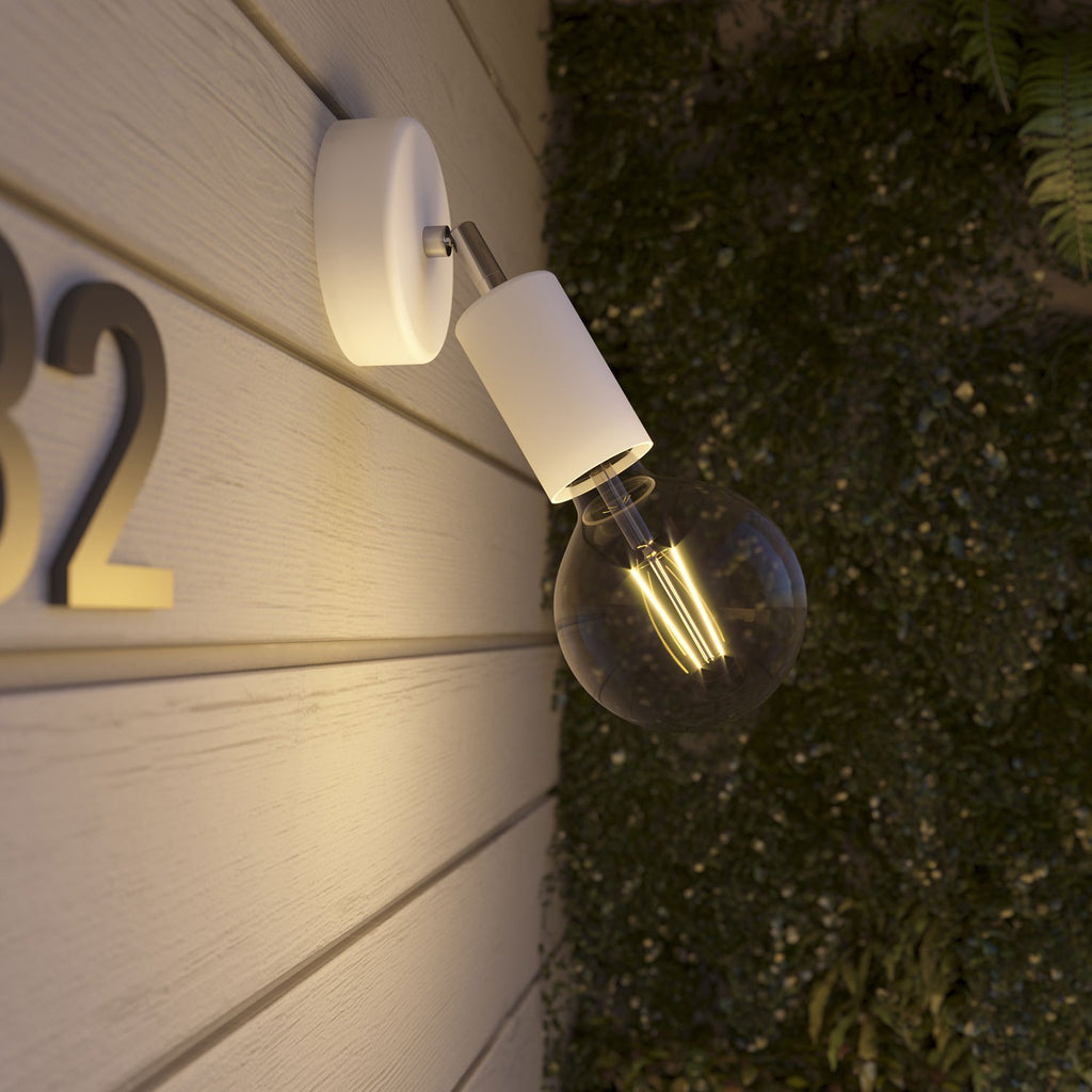 Fermaluce EIVA ELEGANT with adjustable joint ceiling rose and lamp holder IP65 waterproof