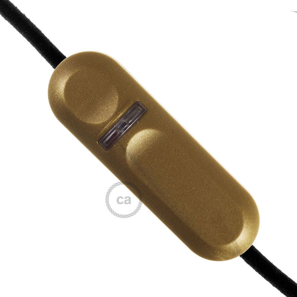 LED and traditional bulb Dimmer with golden inline switch