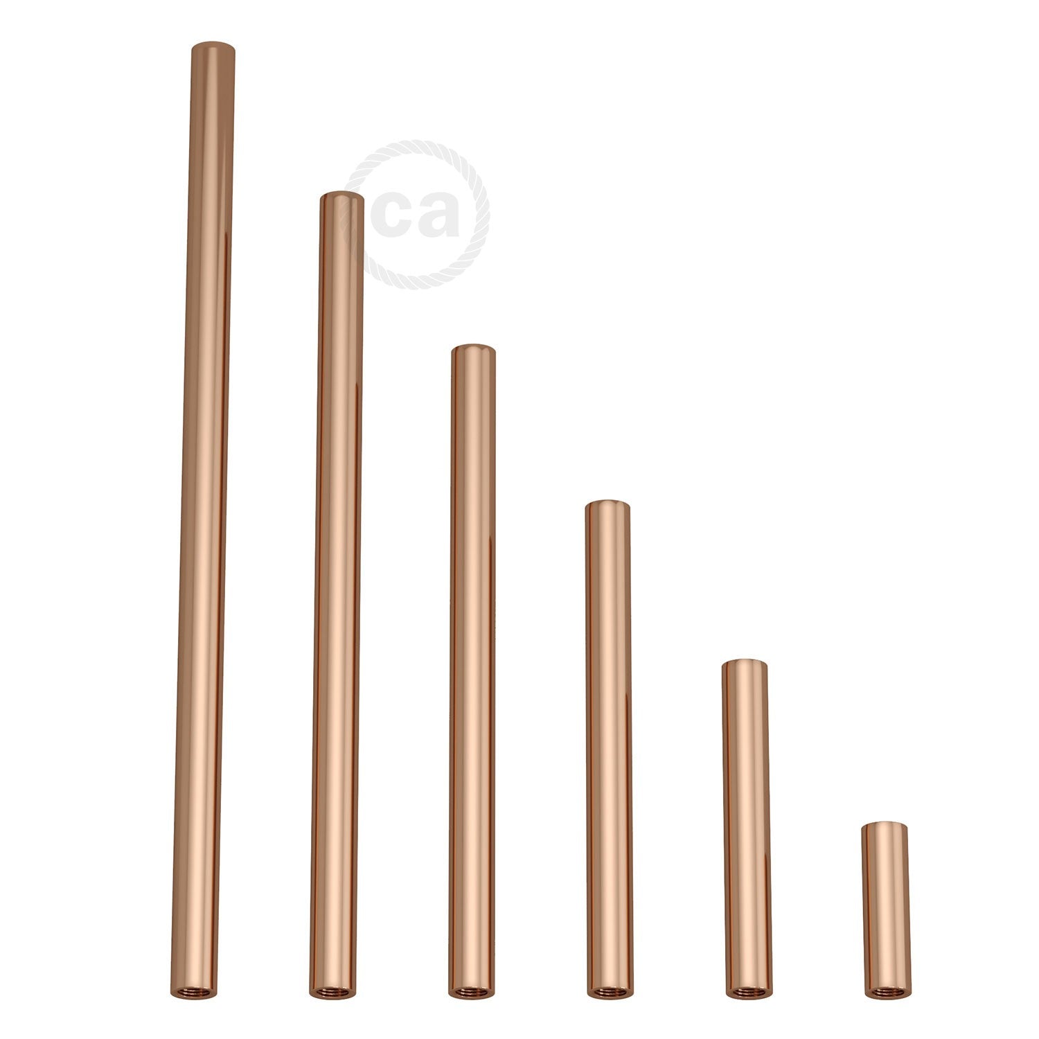 Copper metal extension pipe
