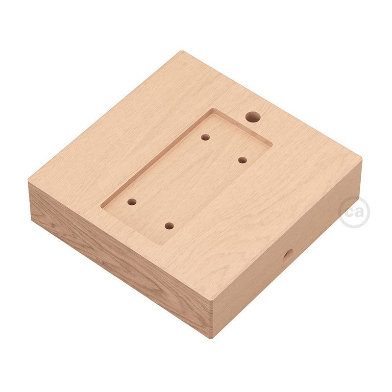 Square base for Archet(To) in wood