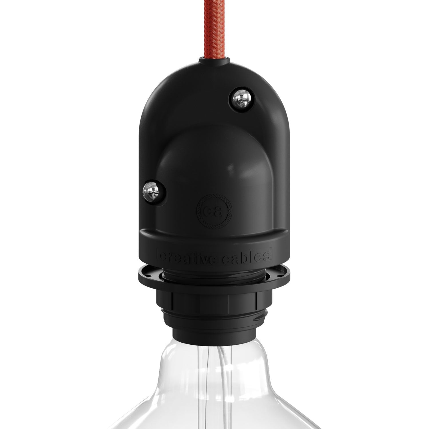 EIVA, the first outdoor E27 IP65 re-wirable lamp holder