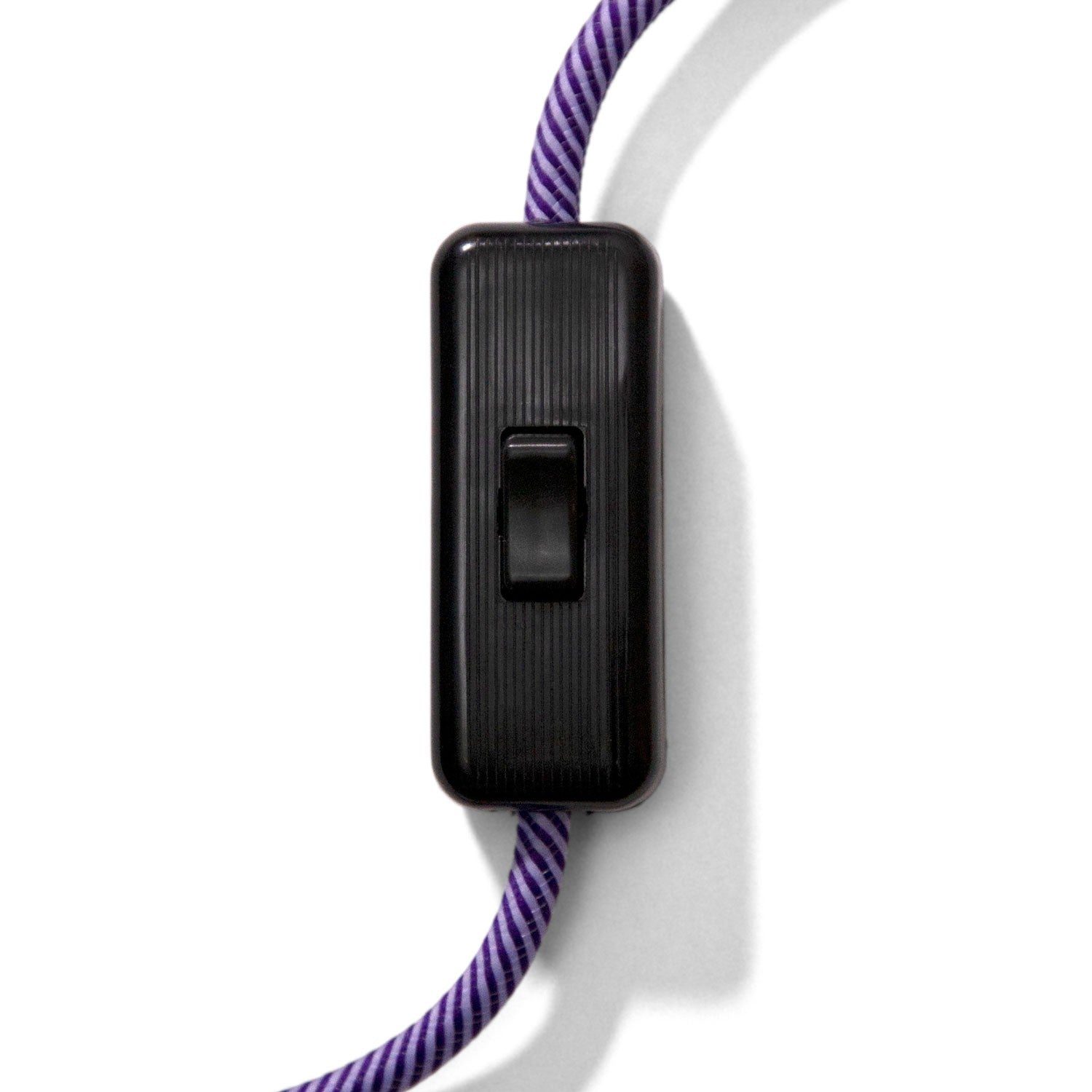 Unipolar wire breaker push rocker switch Black