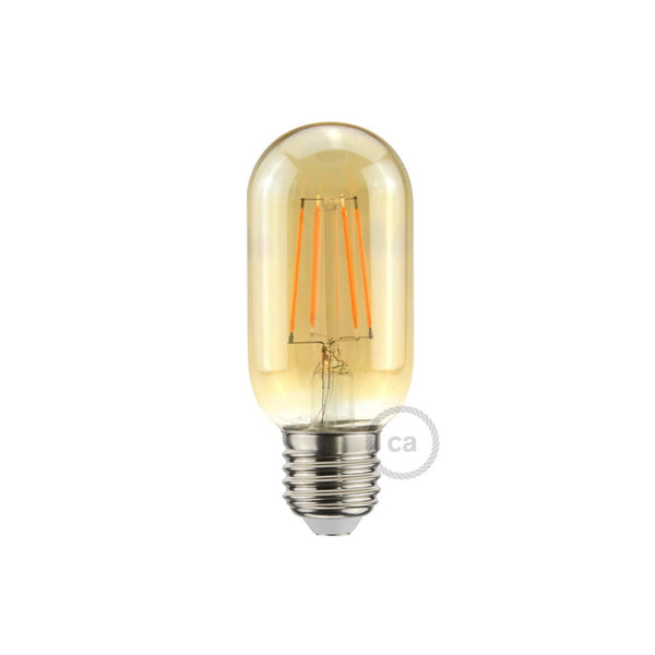 LED Golden Light Bulb Valve T45 - 5W E27 Dimmable 2000K