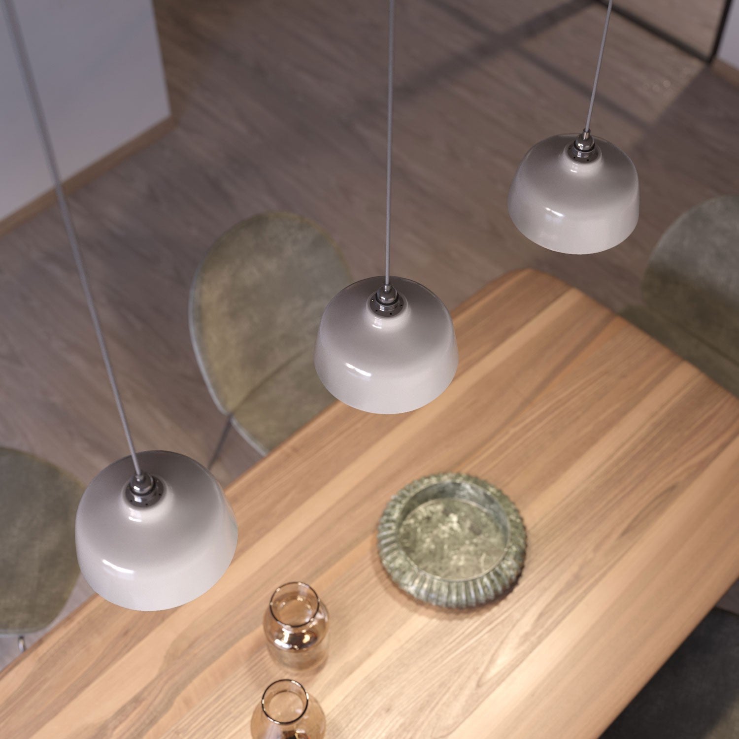 Abajur de cerâmica  Cup coleção Materia - Fabricado na Itália