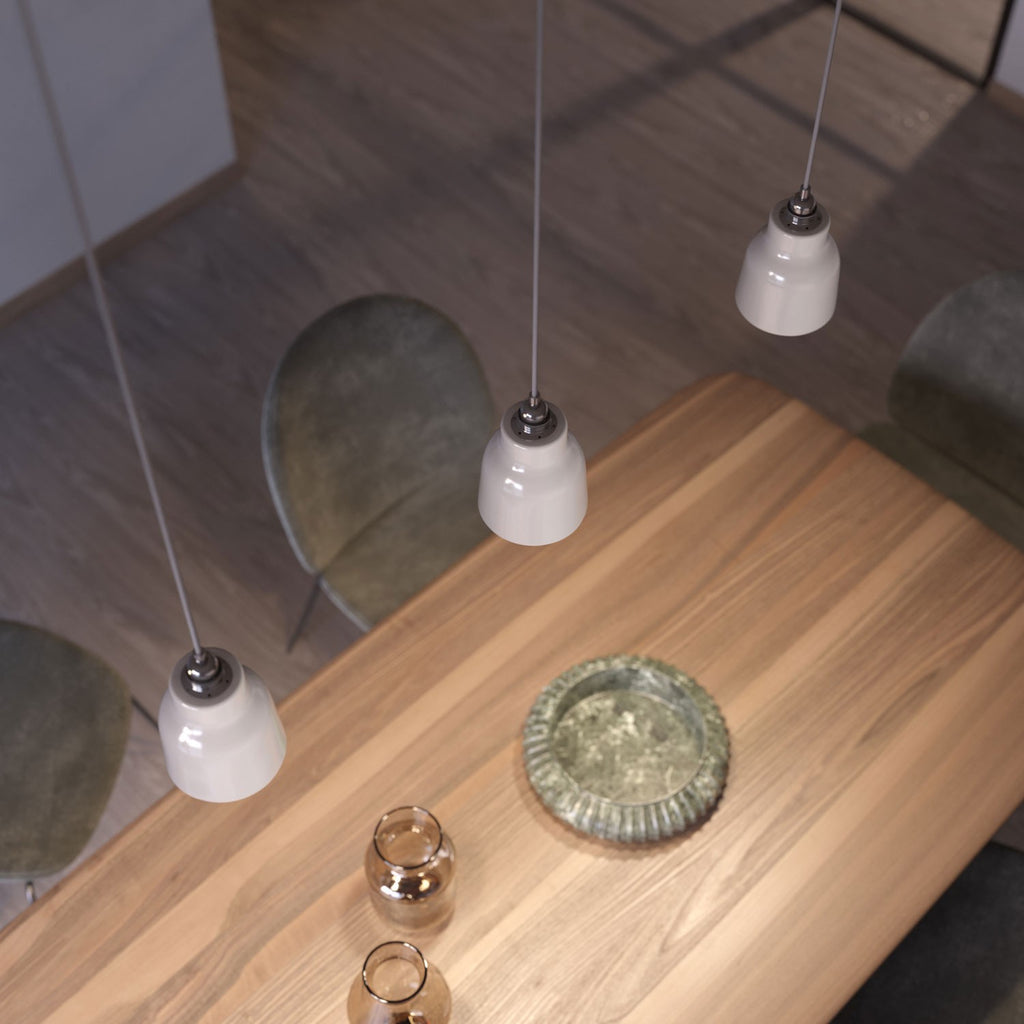 Abajur de cerâmica Vase coleção Materia - Fabricado na Itália