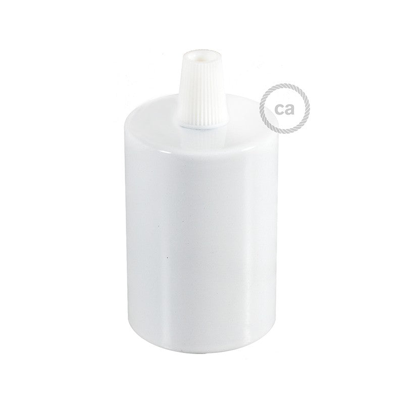 Kit de casquilho cilíndrico E27 em metal