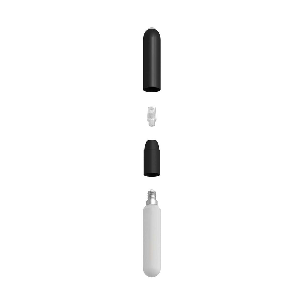 P-Light, kit de casquilho em metal E14 com braçadeira de cabo oculta