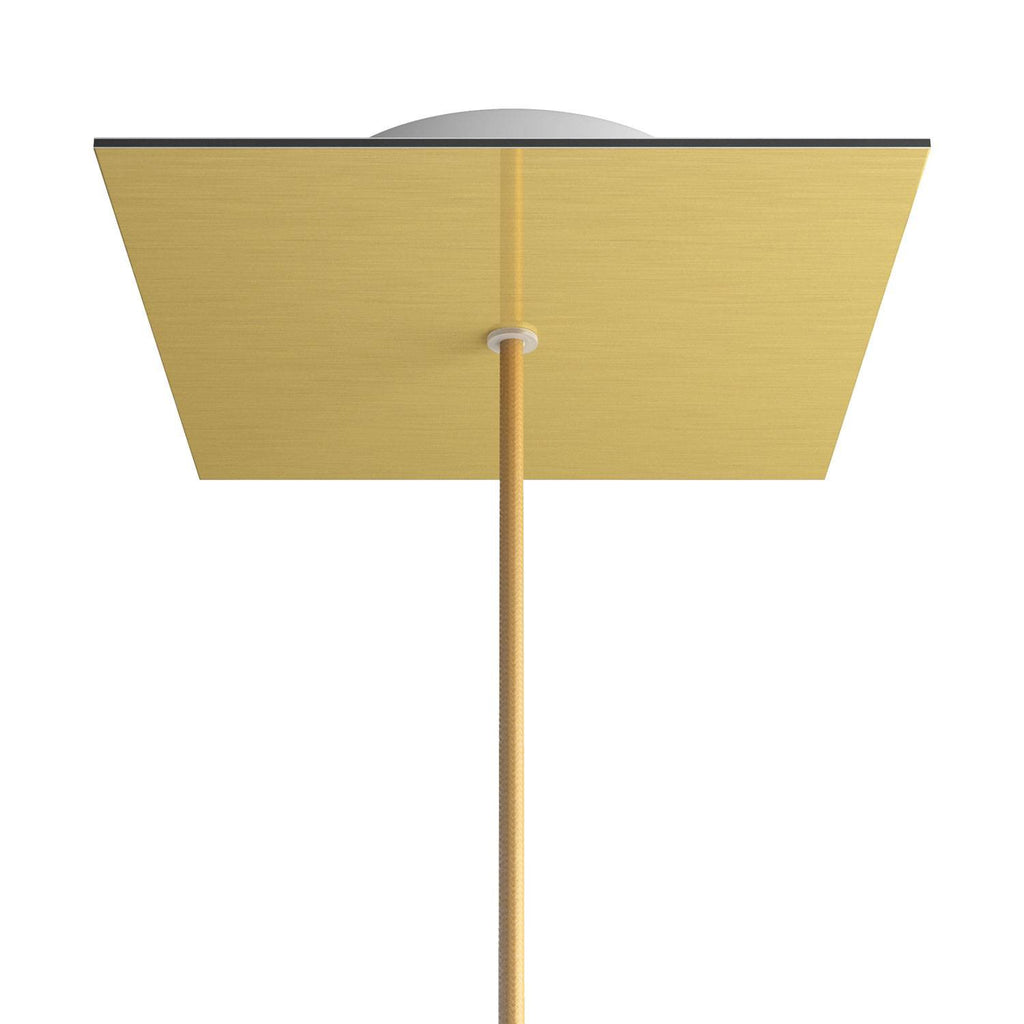 Square Rose-One 1-hole ceiling rose kit, 200 mm Cover