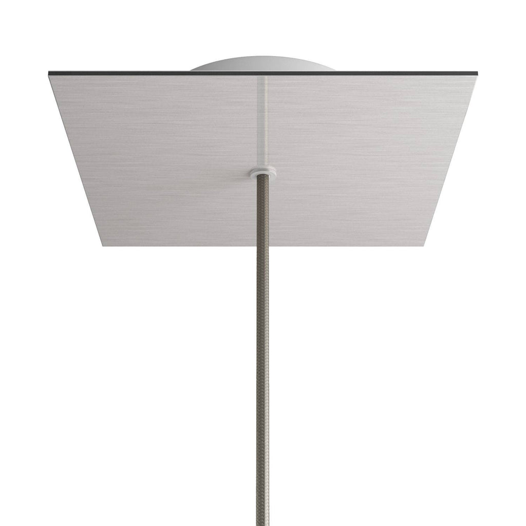 Square Rose-One 1-hole ceiling rose kit, 200 mm Cover