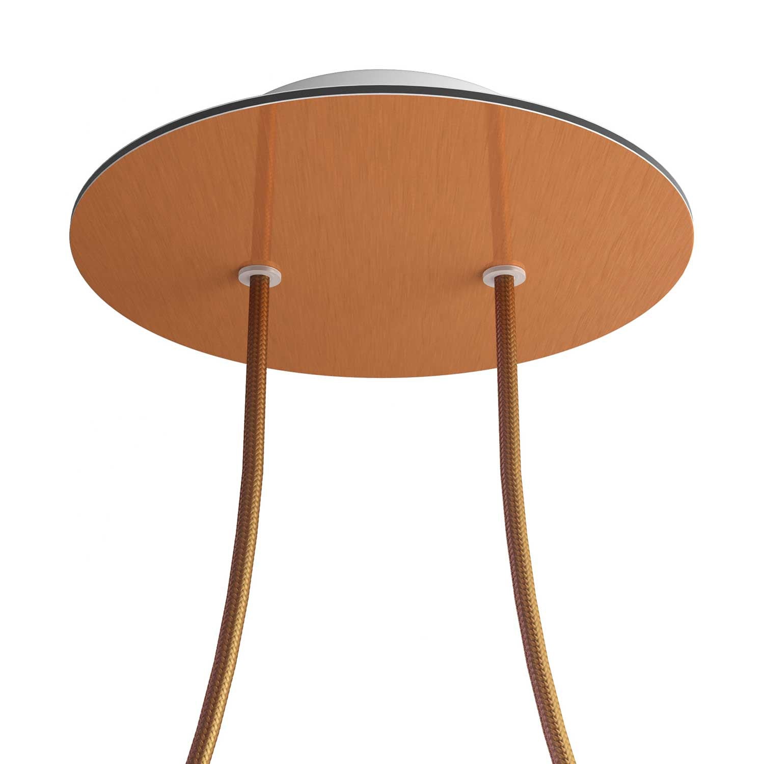 Round Rose-One 2-hole ceiling rose kit, 200 mm Cover