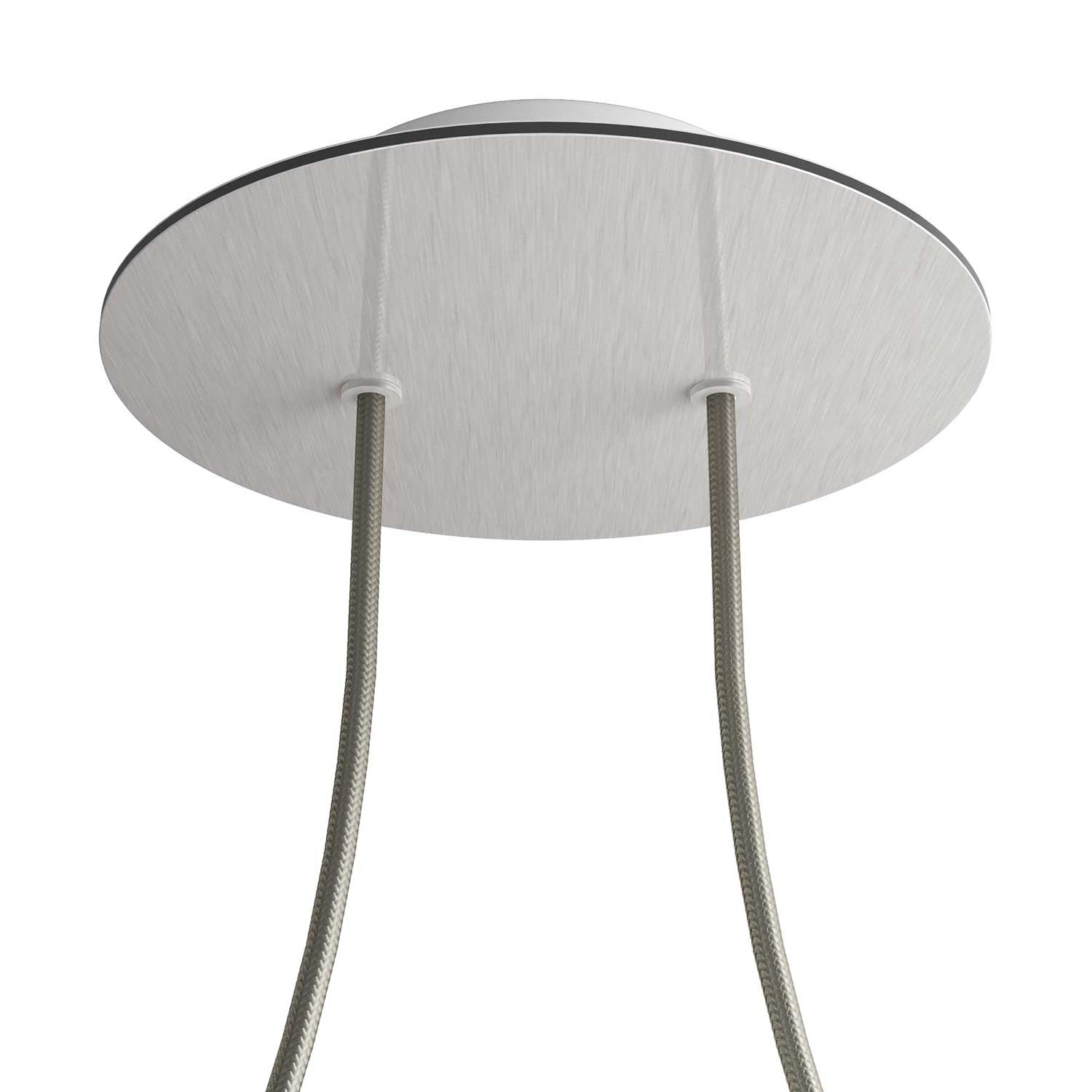 Round Rose-One 2-hole ceiling rose kit, 200 mm Cover