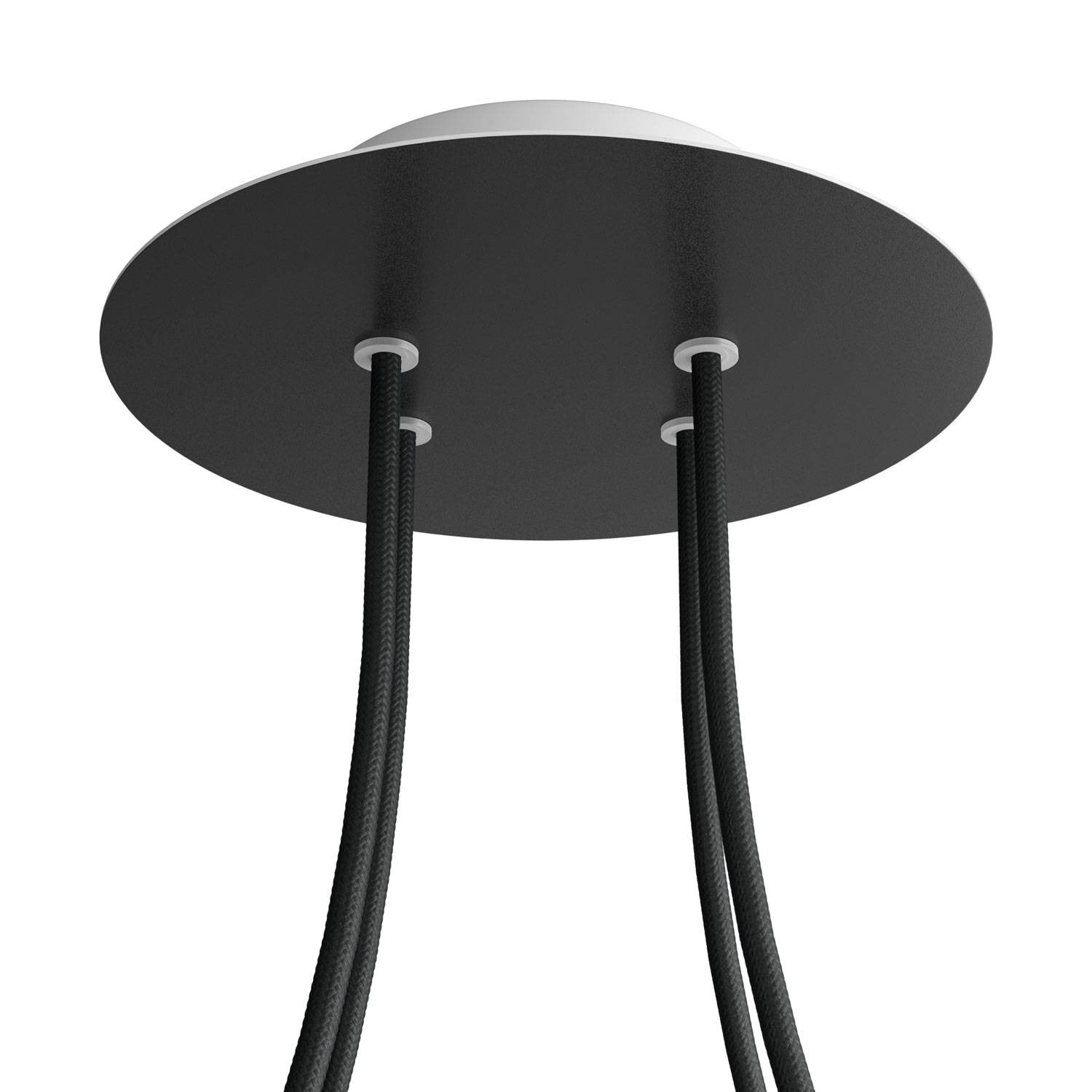 Round Rose-One 4-hole ceiling rose kit, 200 mm Cover