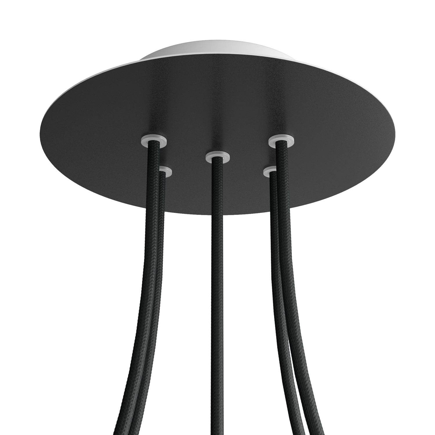 Round Rose-One 5-hole ceiling rose kit, 200 mm Cover