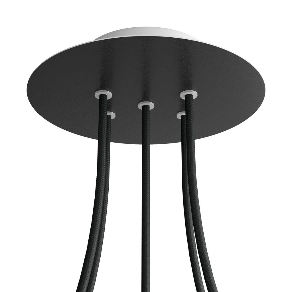 Round Rose-One 5-hole ceiling rose kit, 200 mm Cover