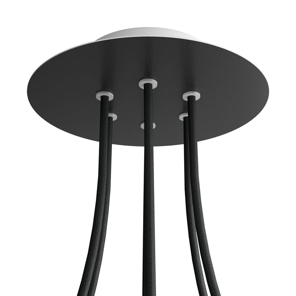 Round Rose-One 6-hole ceiling rose kit, 200 mm Cover
