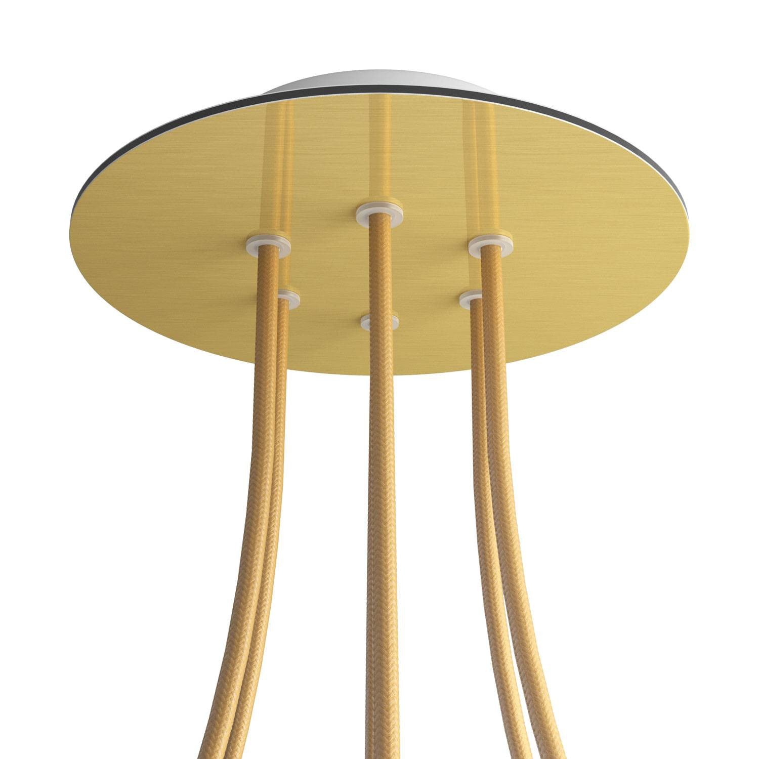 Round Rose-One 6-hole ceiling rose kit, 200 mm Cover