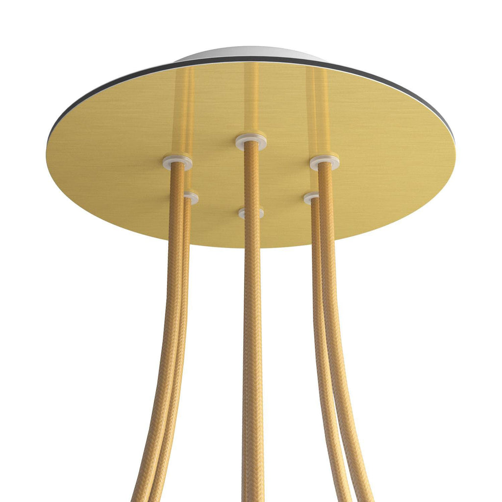 Round Rose-One 6-hole ceiling rose kit, 200 mm Cover