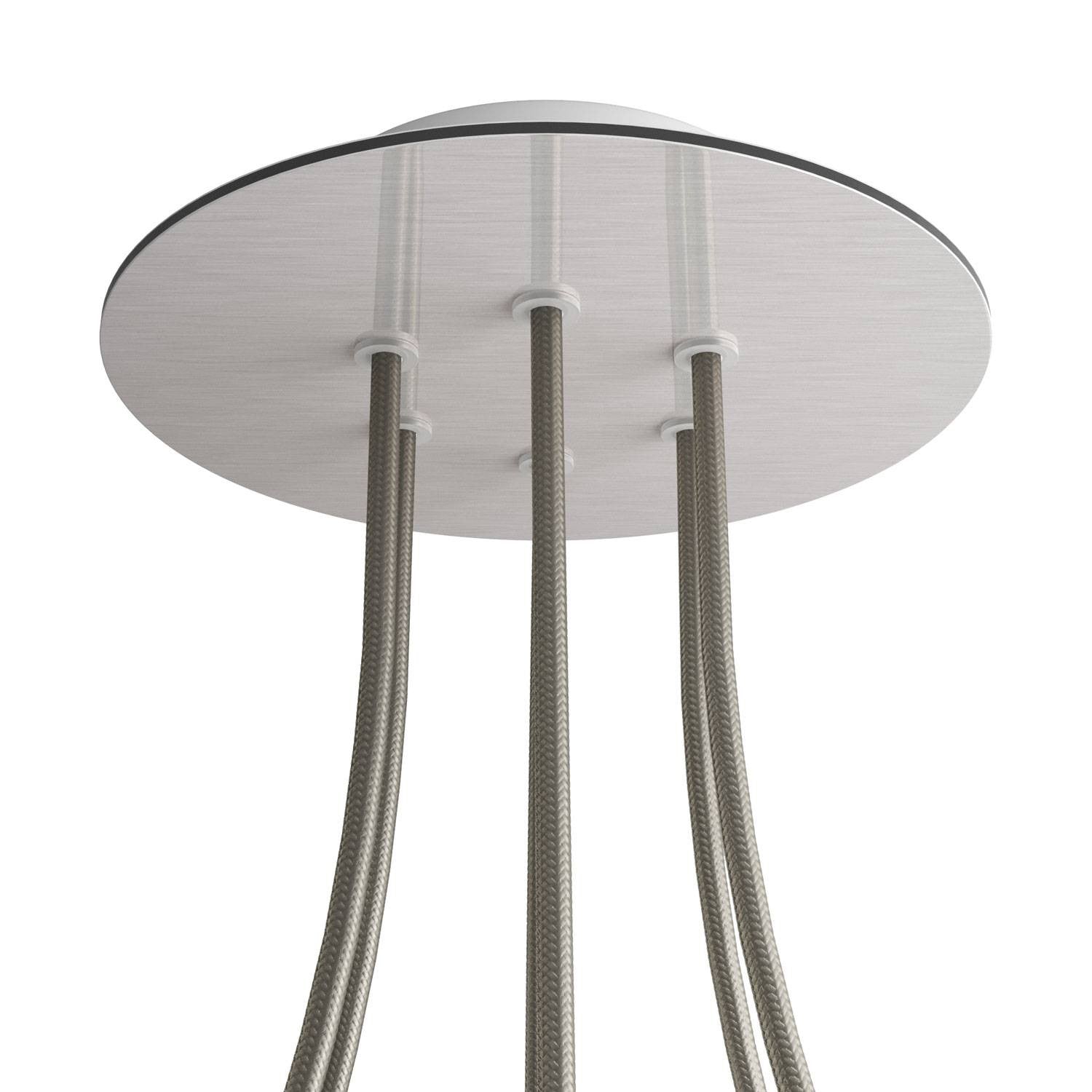 Round Rose-One 6-hole ceiling rose kit, 200 mm Cover