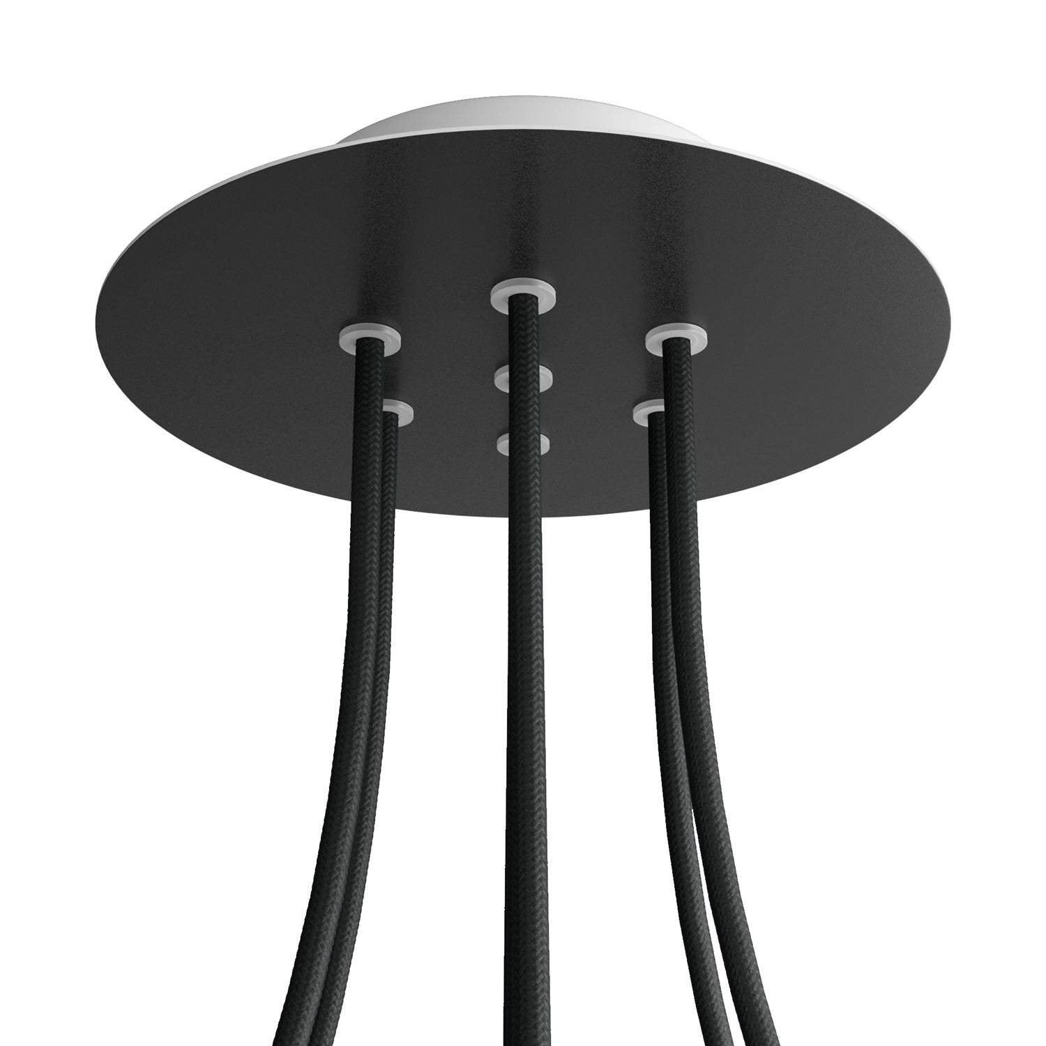 Round Rose-One 7-hole ceiling rose kit, 200 mm Cover
