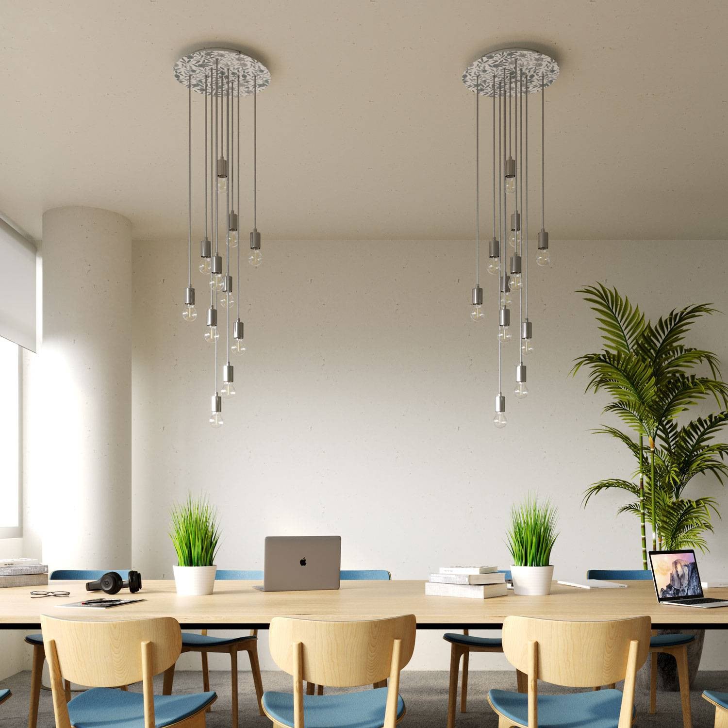 Florão Rose-One XXL com 10 furos centrais e 4 laterais 400 mm